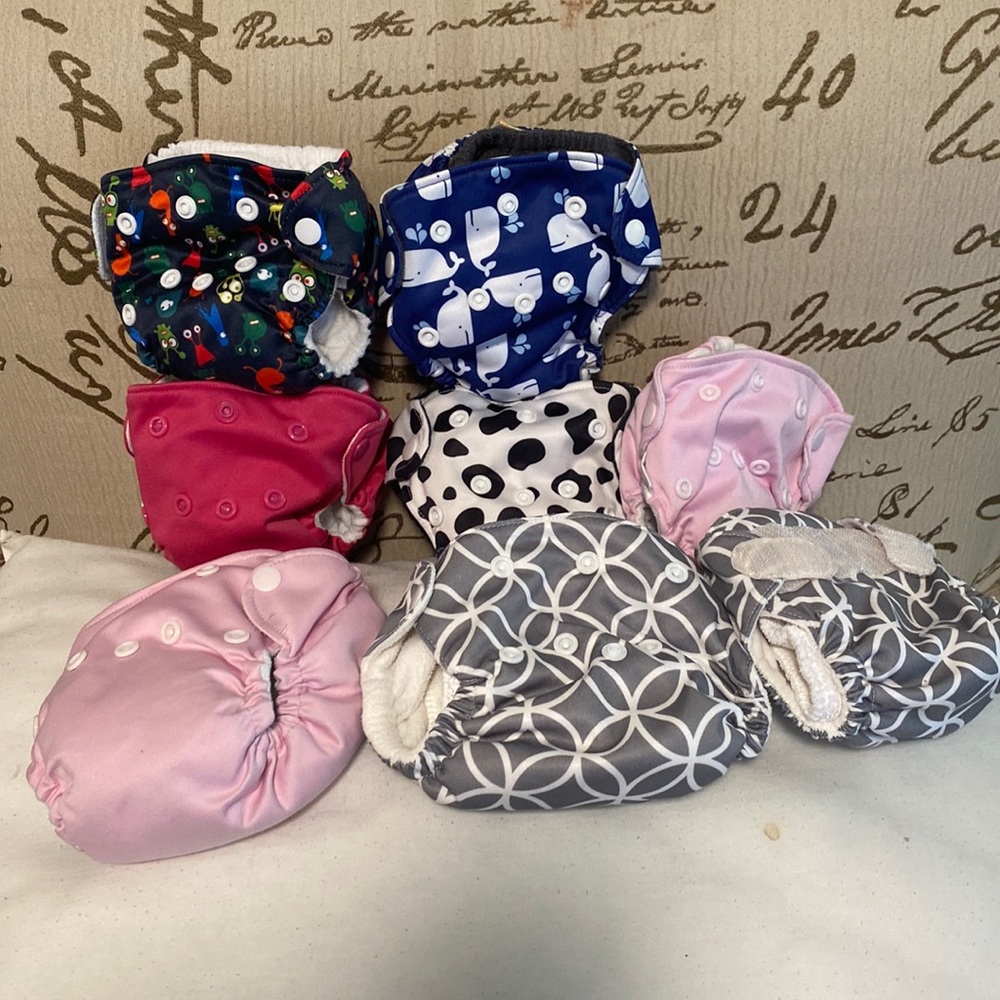 Clothe diapers lol”joey